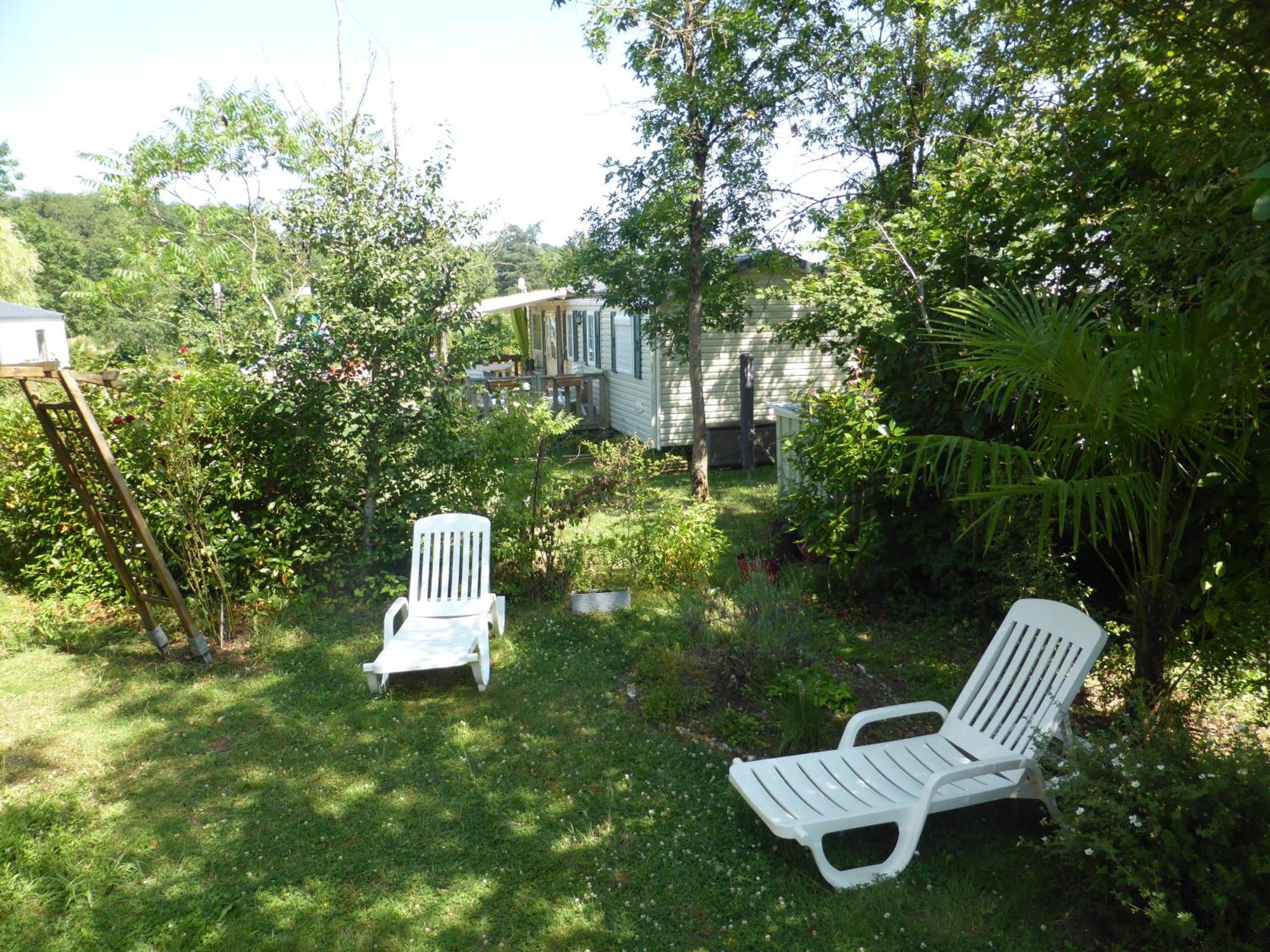 Mobil-Home Corinne Rastel -Le Domaine De Dugny 翁赞 外观 照片